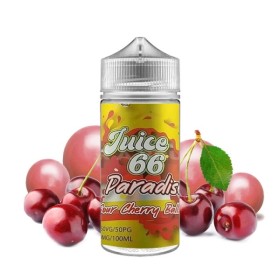 Sour Cherry Balls 00mg 100ml Paradise by Juice 66