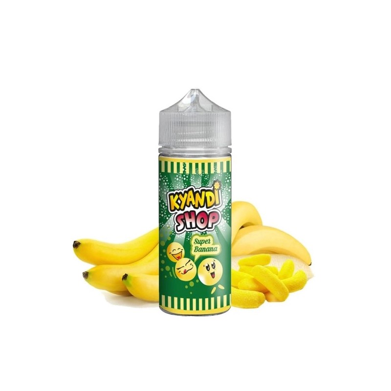 E liquide Super Banana 00mg 100ml Super - Kyandi Shop