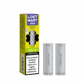 Lemon Lime Cartouche Pré-Remplie Pour Puff 4 in1 Lost Mary by Elfbar