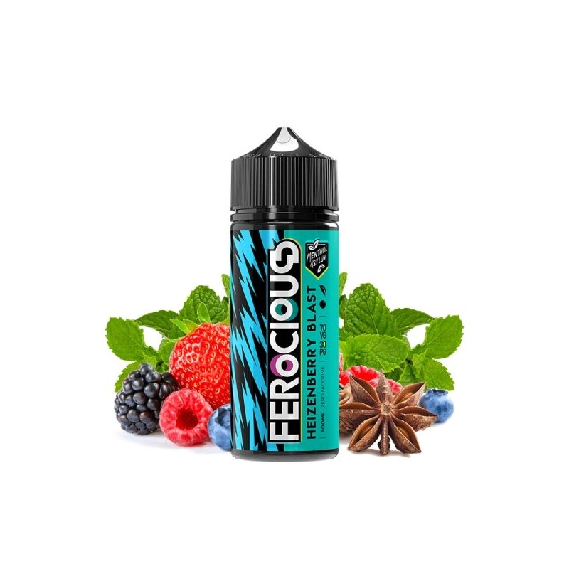 E liquide Heizenberry Blast 00mg 100ml Menthol Asylum by Ferocious Flavours | Eleciga CONTENANCE  100ml