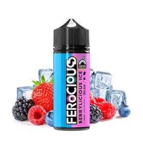 Berrylicious Ice 00mg 100ml Fruitopia by Ferocious Flavours