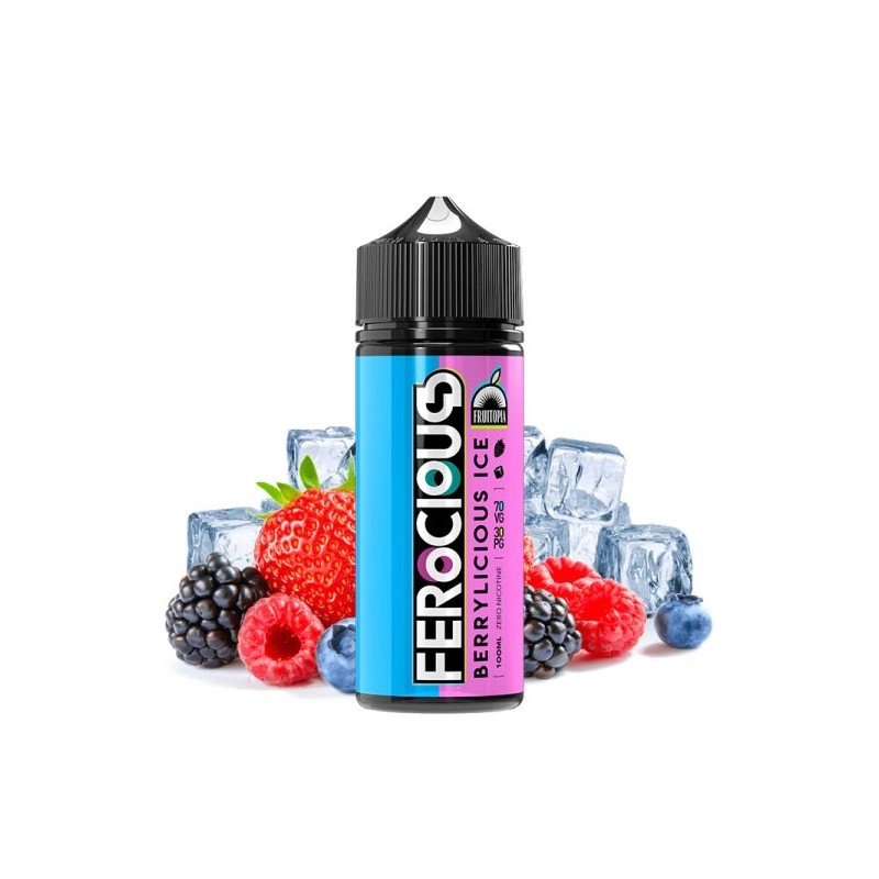 E liquide Berrylicious Ice 00mg 100ml Fruitopia by Ferocious Flavours | Eleciga CONTENANCE  100ml