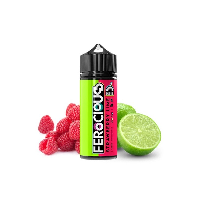 E liquide Strawberry Lime 00mg 100ml Fruitopia by Ferocious Flavours | Eleciga CONTENANCE  100ml