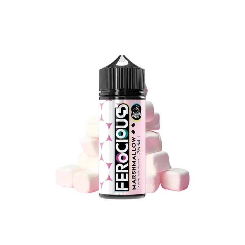 E liquide Marshmallow 00mg 100ml Desserts by Ferocious Flavours | Eleciga CONTENANCE  100ml