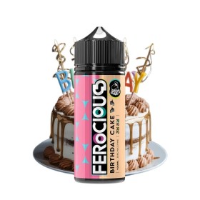 Birthday Cake 00mg 100ml Desserts by Ferocious Flavours