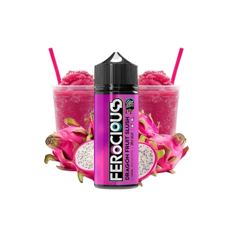 E liquide Dragon Fruit Slush 00mg 100ml Thirsty by Ferocious Flavours | Eleciga CONTENANCE  100ml