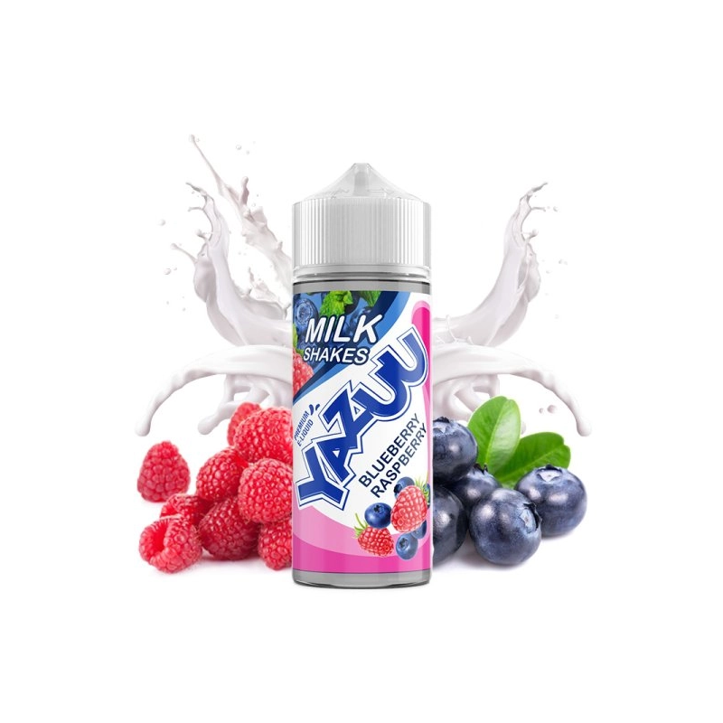 E-liquide Blueberry Raspberry 100ml – VapeIQ | Milk-Shake Gourmand aux Baies | Fabriqué au Royaume-Uni | Eleciga CONTENANCE  100ml