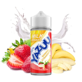 Banana Strawberry 00mg 100ml - Yazuu Milk-Shakes by VapeIQ