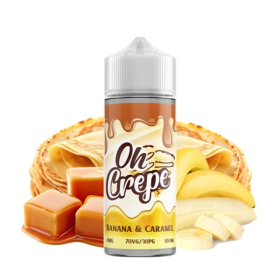 Banana & Caramel 00mg 100ml - Oh Crepe by VapeIQ