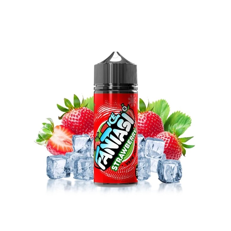 E-liquide Strawberry Ice 100ml - Fantasi - Fraise Fruitée et Fraîcheur Glacée | Eleciga CONTENANCE  100ml