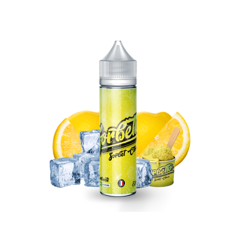 E liquide Sorbet Citron 00mg 50ml - Sorbetto | Eleciga CONTENANCE  50ml