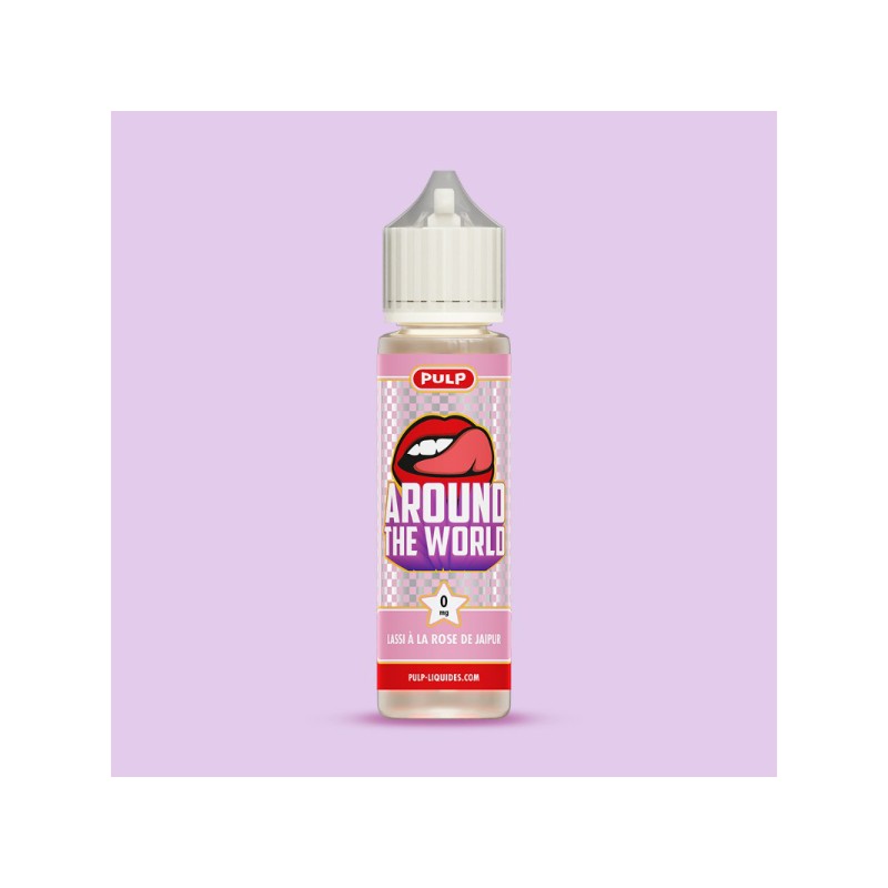 E-liquide Lassi à la rose de Jaipur 00mg 50ml Around the world - Pulp | Eleciga