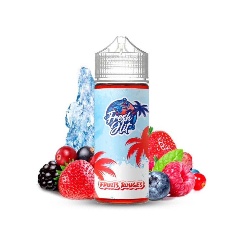 E-liquide Fruits Rouges 00mg 100ml - Fresh Hit | Eleciga CONTENANCE  100ml