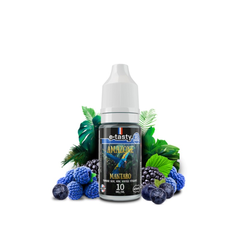 E-liquide Mantaro 10ml Sels de Nicotine Amazone - E-tasty | Eleciga NICOTINE ( SELS ) 10mg