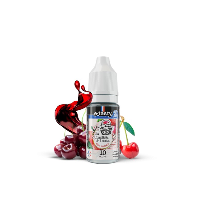 E-liquide Rouge d'Embarras 10ml - Duo de Cerises et Coulis de Fruits Rouges - E-tasty | Eleciga NICOTINE ( SELS ) 10mg