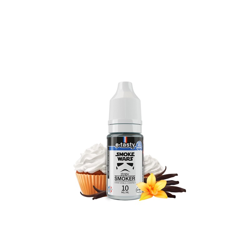 E-liquide Storm Smoker - SmokeWars E-Tasty | Saveur Crème Vanille et Chantilly | Eleciga NICOTINE ( SELS ) 10mg