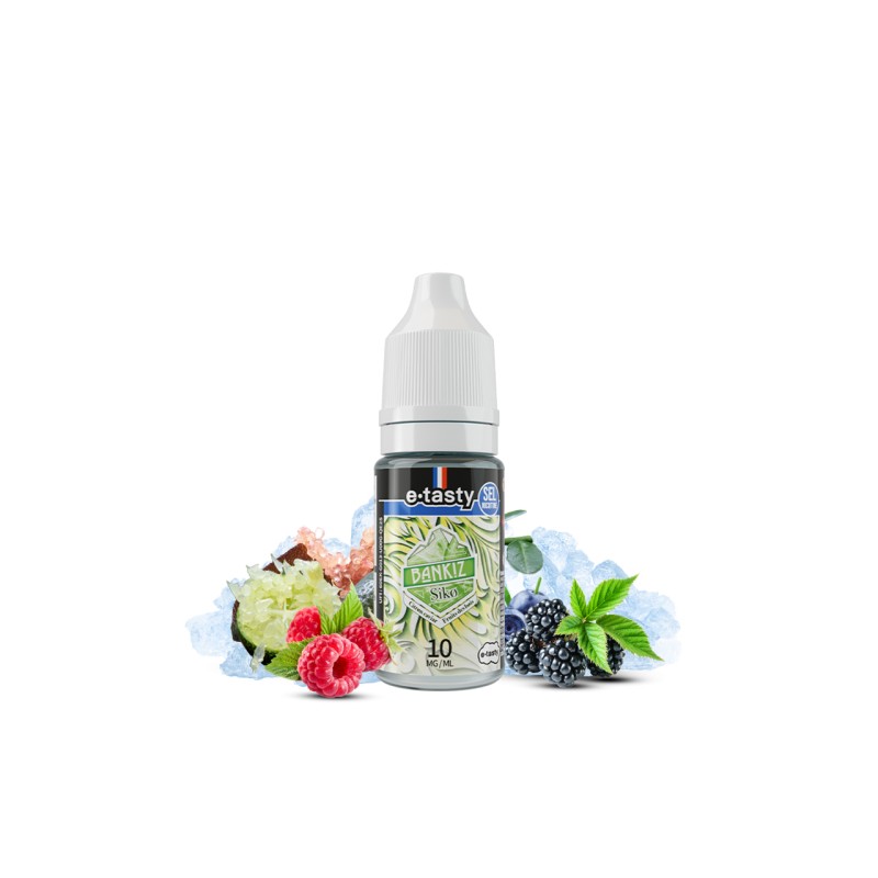 E-liquide Siko 10ml Sels de Nicotine Citron Caviar et Fruits des Bois Bankiz - E-tasty | Eleciga NICOTINE ( SELS ) 10mg