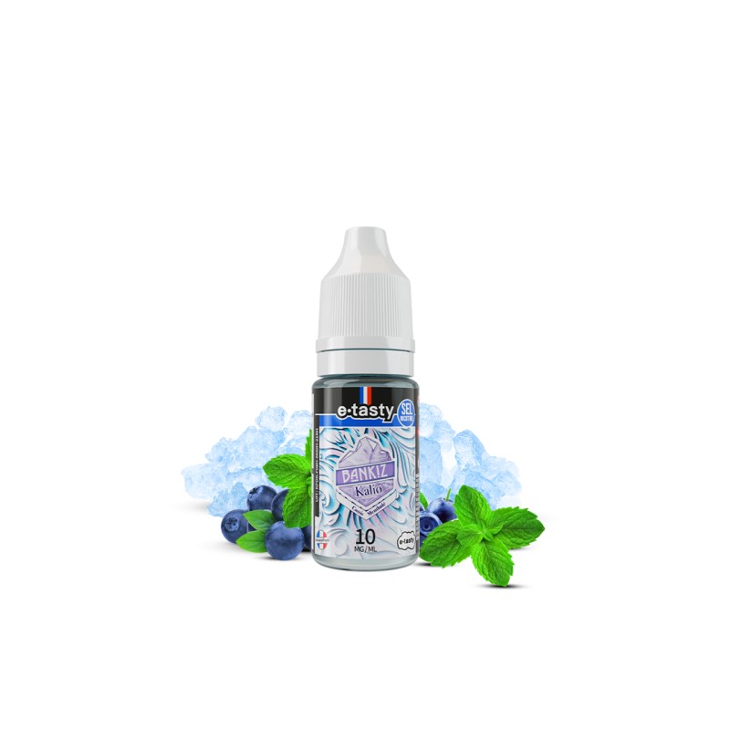 E-liquide Kalio 10ml Sels de Nicotine  Cassis Mentholé Bankiz - E-tasty | Eleciga NICOTINE ( SELS ) 10mg