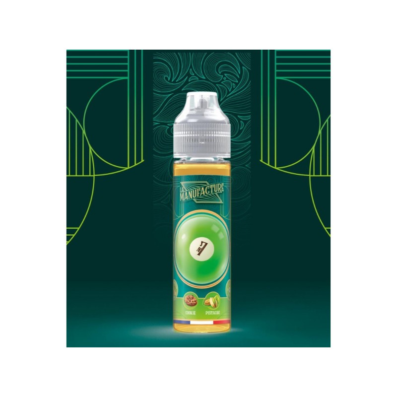 E liquide Cookie Pistache N°7 00mg 50ml La Manufacture | Eleciga CONTENANCE  50ml