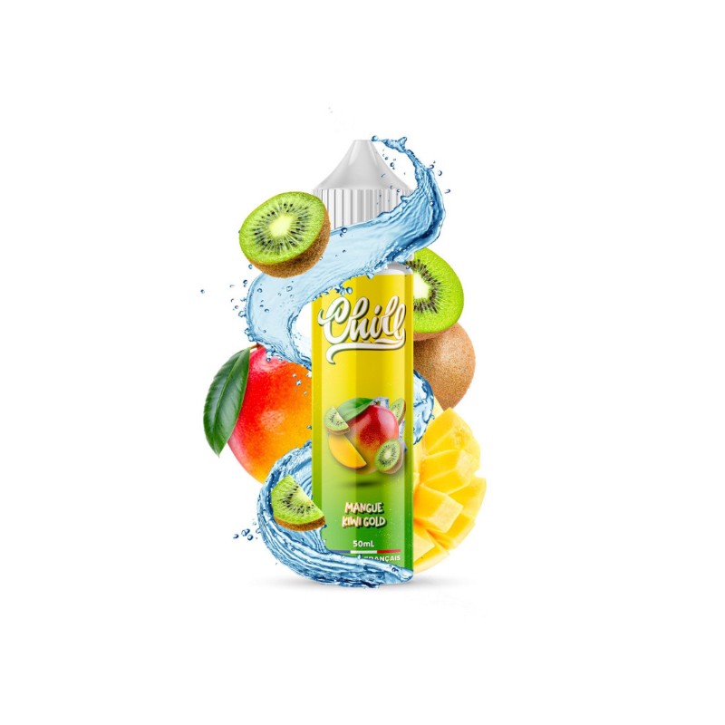 E liquide Mangue Kiwi Gold 00mg 50ml Chill | Eleciga CONTENANCE  50ml