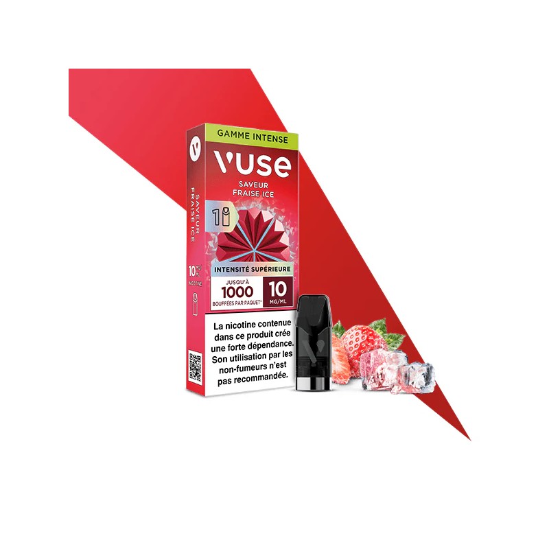 Capsules Pré-remplies Pod Reload Intense - Vuse | Eleciga NICOTINE  10mg