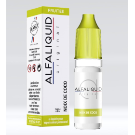 E-liquide noix de coco 10ml Alfaliquid Original