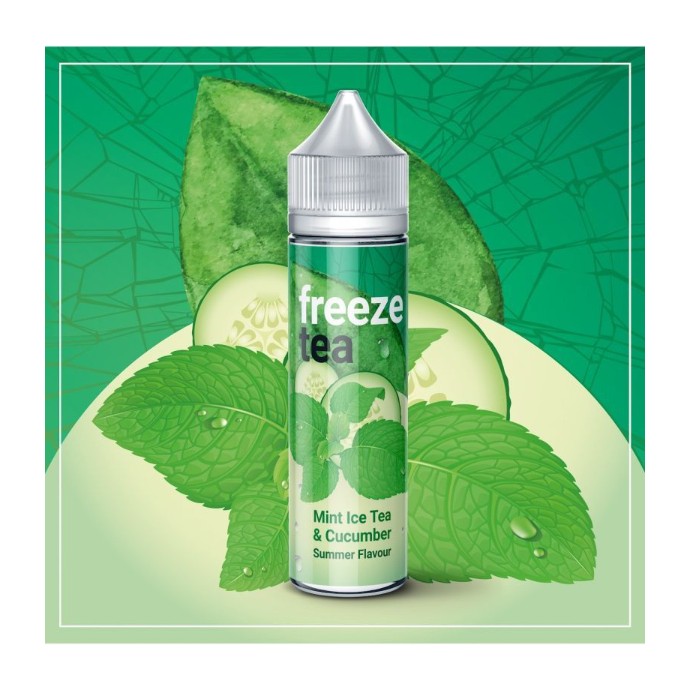 Mix Ice Tea & Cucumber 50ml 00mg  - FREEZE TEA  |Eleciga